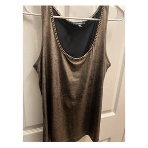 Express Tops/ Metallic Shimmer Top